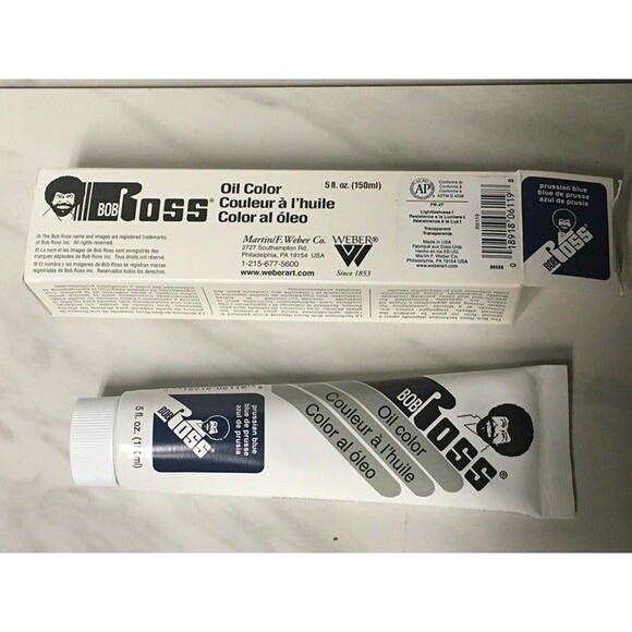 Bob Ross Landscape oil 5oz Prussian Blue - Picture 2 of 3